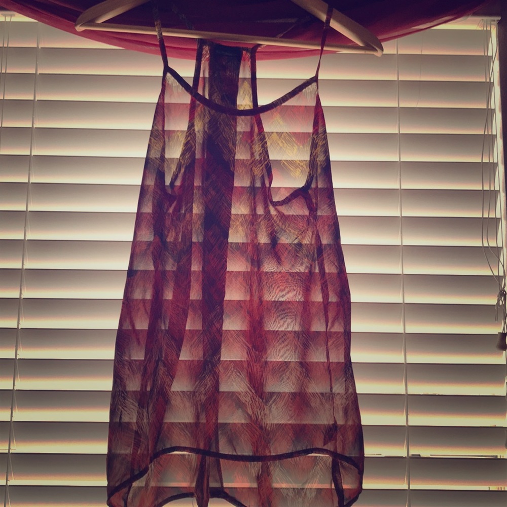 See through cami